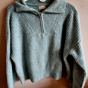 Cozy Blue Women's Sweater Teeny Snag